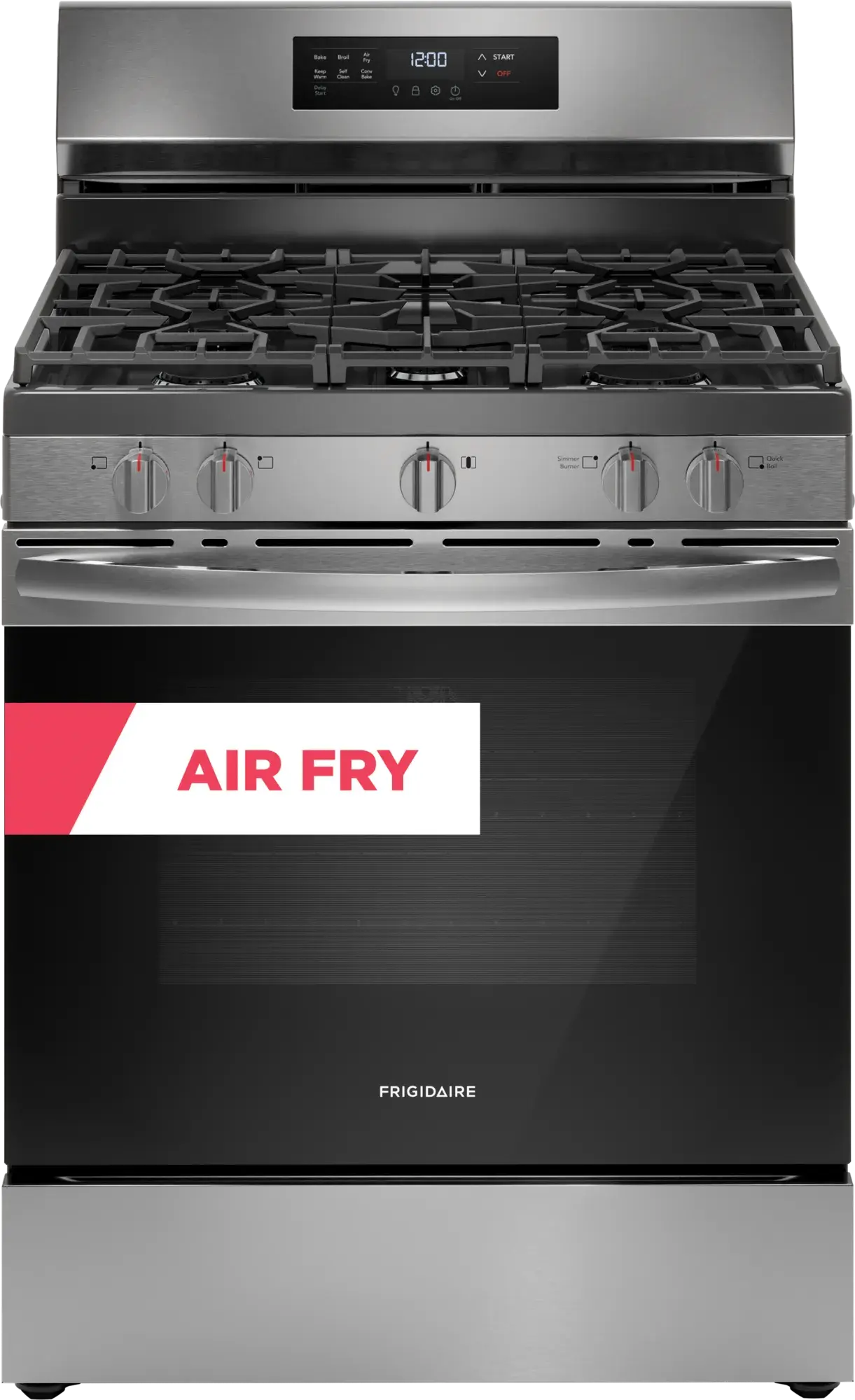 30" Gas Range with Air Fry